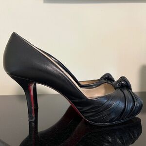 Christian Louboutin Peep toe pumps
